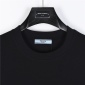 Replica Prada triangle single sleeve big Logo short sleeve T-shirt