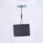 Replica Prada triangle single sleeve big Logo short sleeve T-shirt