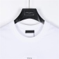 Replica Prada bump triangle letter short sleeve T-shirt