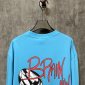 Replica Chronme Hearts & Mattyboy Blue graffiti print short-sleeved T-shirt