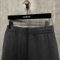 Replica Balenciaga 24ss Flame double loop wash old casual shorts