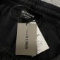 Replica Balenciaga 24ss Flame double loop wash old casual shorts