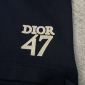 Replica Dior 24ss 47 letter embroidered casual shorts and sweatpants