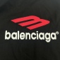 Replica Balenciaga Paper tape back spliced large M embroidered short sleeve T-shirt