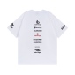 Replica Balenciaga 2024 Multi-element LOGO front and back printed LOGO short-sleeved T-shirt