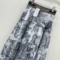 Replica DIOR Jungle animal print half skirt