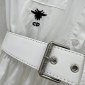 Replica DIOR Workwear style shirtbuckle design dress