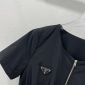 Replica Prada Crew neck short-sleeved dress