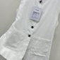 Replica CHANEL White linen waistcoat