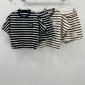 Replica Celine Striped casual shorts suit