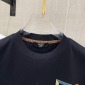 Replica Fendi Embroidered logo short sleeve T-shirt