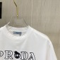 Replica Prada Crew-neck short-sleeved T-shirt