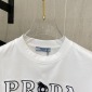 Replica Prada Crew-neck short-sleeved T-shirt