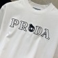 Replica Prada Crew-neck short-sleeved T-shirt