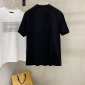 Replica VERSACE Girls Black Cotton Crystal T-Shirt