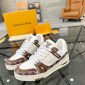 Replica LOUIS VUITTON High-top casual shoes