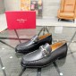 Replica Ferragamo Men's business leather shoes