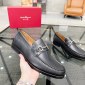 Replica Ferragamo Men's business leather shoes