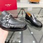 Replica Ferragamo Men's business leather shoes