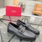 Replica Ferragamo Men's business leather shoes