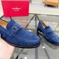 Replica Ferragamo Men's business leather shoes