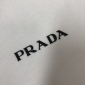 Replica Prada Silicone printed alphabet short sleeve T-shirt