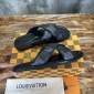 Replica Louis Vuitton Venice series flat slippers