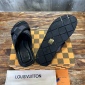 Replica Louis Vuitton Venice series flat slippers