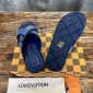 Replica Louis Vuitton Venice series flat slippers