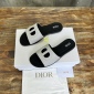 Replica DIOR Lychee print pig nose slippers