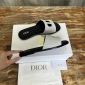 Replica DIOR Lychee print pig nose slippers