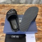 Replica DIOR aqua series Flip-flops on the beach