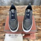 Replica Loro Piana Leather strap board shoes