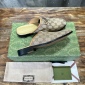 Replica GUCCI double G logo half slippers