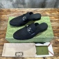 Replica GUCCI Leather half slippers