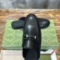 Replica GUCCI Leather half slippers