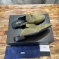 Replica Prada logo Suede half slippers