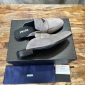 Replica Prada logo Suede half slippers