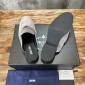 Replica Prada logo Suede half slippers