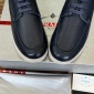 Replica Prada lace-up Leather Loafers