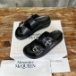 Replica Alexander McQueen 2024 leather slippers