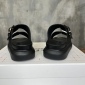 Replica Alexander McQueen 2024 leather slippers