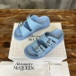 Replica Alexander McQueen 2024 leather slippers