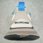 Replica Balenciaga round head lace-up LOGO print low top Daddy shoes