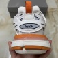 Replica Balenciaga Track sneaker White orange