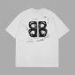 Replica Balenciaga Bullet screen monogram print short-sleeved T-shirt