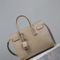 Replica Saint Laurent Beige Croc Embossed Leather Nano Classic Sac De Jour Tote