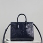 Replica Saint Laurent alligator embossed organ bag