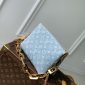 Replica Louis Vuitton Cotton denim Chain shoulder bag