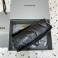 Replica Balenciaga Mini Monaco Cracked underarm bag